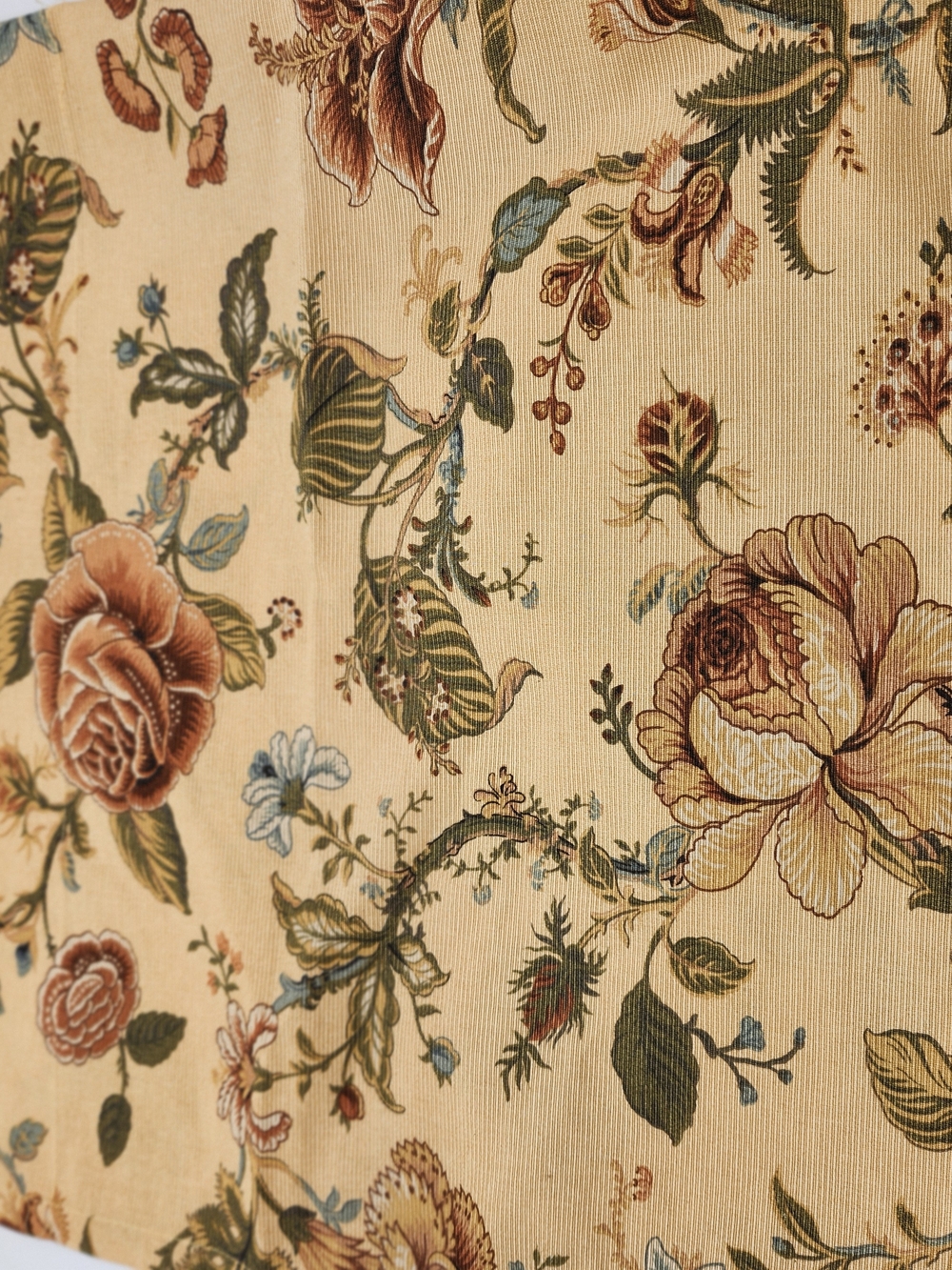 42" x 74" Waverly Curtain valance floral waverly Garden Room peony cottage rose
